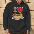 I Love Hot Dog 私はホットドッグを愛している ホットドッグ パーカー ライフスタイル