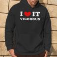 I Love Itigorous 私はそれが元気であるのが大好きです パーカー ライフスタイル