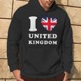 I Love United Kingdom ハートフラッグ イギリス Uk グレートブリテン パーカー ライフスタイル