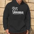 Mahalo サンクス ハワイ ヤシの木 ビーチ ホリデーギフト サンサーフ パーカー ライフスタイル