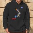 Nasa太陽系惑星ワーム記章ロゴ パーカー ライフスタイル