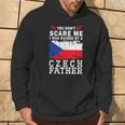 Raised By A Czech Father Father's Day Czech Republic Flag パーカー ライフスタイル