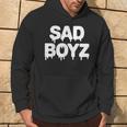 Sad Boyz Drip おもしろグラフィックノベルティ トレンディギフト パーカー ライフスタイル