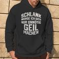 Slim Würde Ich Dich Nur Unnötig Geil Machen Kapuzenpullover Lebensstil