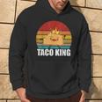 Taco King For Tacos Lover メキシカンタコス ファニー タコス サンセット パーカー ライフスタイル