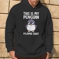 This Is My Penguin パジャマ シャツ キッズ ボーイズ ペンギン好き パーカー ライフスタイル