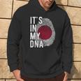 おかしな It's In My Dna 日本国旗 指紋 パーカー ライフスタイル