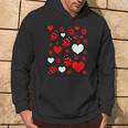 かわいいてんとう虫とハートのてんとう虫柄 パーカー ライフスタイル