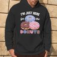 アイム・ジャスト・ヒア・フォー・ザ・ドーナツ・ファニー・ドーナツ・ラヴァー・ドーナツ パーカー ライフスタイル