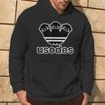 ウソデス Usodes かわうそです。《ブラック 黒》コツメ【変なデザイン屋さん】スポーツ ブランド パロディ 面白い パーカー ライフスタイル