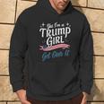 トランプガールレッドtシャツ ドナルド・トランプ大統領2024 パーカー ライフスタイル