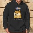 ドージコインdogecoin Hodl 月へ月にto The Moon 暗号通貨doge Memeドージミーム パーカー ライフスタイル
