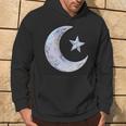 三日月と星 パーカー ライフスタイル
