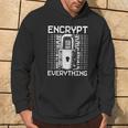 倫理的ハッキング アナリスト 倫理的サイバーセキュリティ Encrypt Everything パーカー ライフスタイル