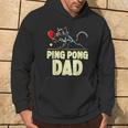 卓球 黒猫パパピンポン 黒猫ピンポン パーカー ライフスタイル