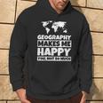 地理の先生への贈り物-面白い地理の恋人のユーモア パーカー ライフスタイル