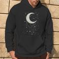 面白い 月 アート メンズ レディース キッズ 銀河 夜空 月 パーカー ライフスタイル