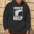 面白いacl膝手術 I Kneed Help 膝半月板ギフト パーカー ライフスタイル