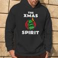 面白いクリスマス「The Xmaspirit」グラフィック パーカー ライフスタイル