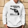 38 スペシャルモデル 10 リボルバー ファン パーカー ライフスタイル