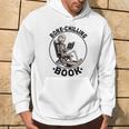 Bone-Chilling 本 スケルトン 読書 ブックワームブックラバーズ 長袖tシャツ パーカー ライフスタイル
