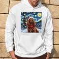 Cockerpanieltarry Night Christmasan Gogh Doganta Hat 長袖tシャツ パーカー ライフスタイル