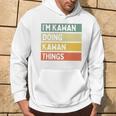 I'm Kawan Doing Kawan Things 面白い名言 長袖tシャツ パーカー ライフスタイル