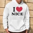 I Love Nice アイ・ラブ・ニース パーカー ライフスタイル