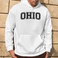 Ohio バーシティスタイル テキスト フラッグ スポーツ アスレチック ジャージスタイル パーカー ライフスタイル