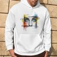 Ojo Dibujo Arte Gráfico Chica Retrato Ojos Sudadera Estilo de vida