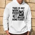 This Is My Work From Homearcastic Cat Remote Worker パーカー ライフスタイル