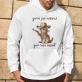 You 'Ve Just Buttered Your Last Biscuit Meow Cowboy Cat Meme 長袖tシャツ パーカー ライフスタイル