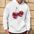 さくらんぼ フルーツ モチーフ イラスト さくらんぼ パーカー ライフスタイル