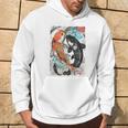ビンテージ グラフィティ 錦鯉 魚 鯉 長袖tシャツ パーカー ライフスタイル