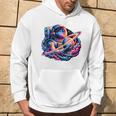 宇宙飛行士 惑星 科学 メンズ 宇宙 アート 宇宙飛行士 長袖tシャツ パーカー ライフスタイル