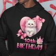 10歳の誕生日 ピンク かわいい 猫 パーカー 面白い贈り物