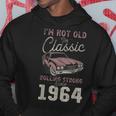 1964 マッスルカー 61歳の誕生日 クラシックカー パーカー 面白い贈り物