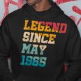 1965年5月以来の伝説 面白い 60歳 レトロ 還暦 パーカー 面白い贈り物