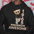 60歳の誕生日 メンズ レディース 1965年 オリジナル 素晴らしいテディベア パーカー 面白い贈り物