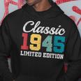 80歳クラシック1945年限定版レトロ80歳の誕生日 パーカー 面白い贈り物
