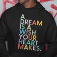 A Dream Is A Wish Your Heart Make パーカー 面白い贈り物