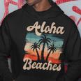 Aloha Beaches ハワイ サーフィン ストランドパーティー バケーション サーファー パーカー 面白い贈り物