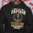 I Am The Captain パーカー 面白い贈り物