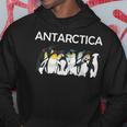 Antarctica Pinguins Birds Poleouth Antarctic Experience パーカー 面白い贈り物