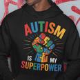 Autism Is Myuperpower 自閉症啓発パズル プライド パーカー 面白い贈り物