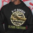 B-17 空飛ぶ要塞爆撃機 第二次世界大戦 飛行機 パーカー 面白い贈り物