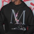 Balla バレリーナ イニシャル 名 M ダンス モノグラム バレエ パーカー 面白い贈り物