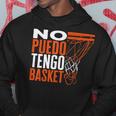 Baloncesto Divertido No Puedo Tengo Basket Basketball Sudadera Regalos divertidos