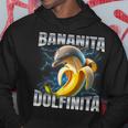 Bananita Dolfinita パーカー 面白い贈り物
