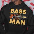Bass Man 面白いバスプレーヤー ギタリスト ベーシスト ミュージシャン パーカー 面白い贈り物